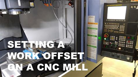 how to set work offset in cnc machine|work offset meaning.